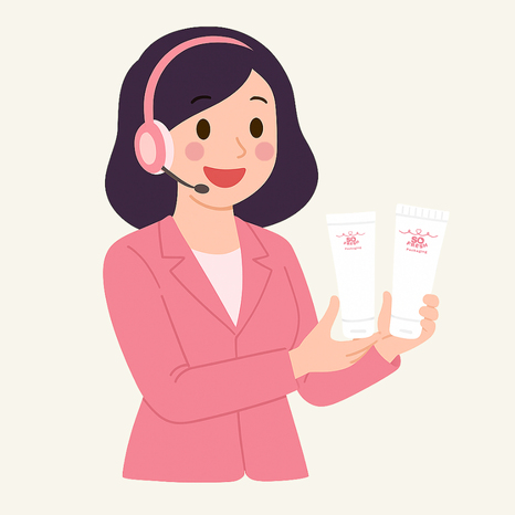 Customer service illustration